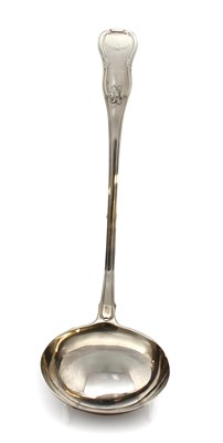 Lot 263 - A George III Silver Soup-Ladle, by William...