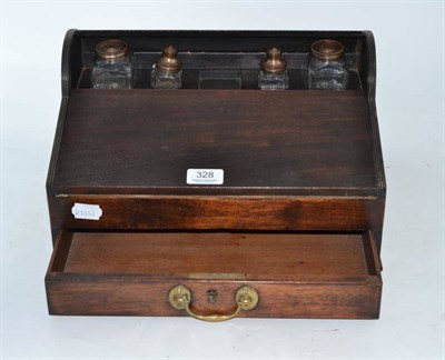 Lot 328 - A 19th century writing box