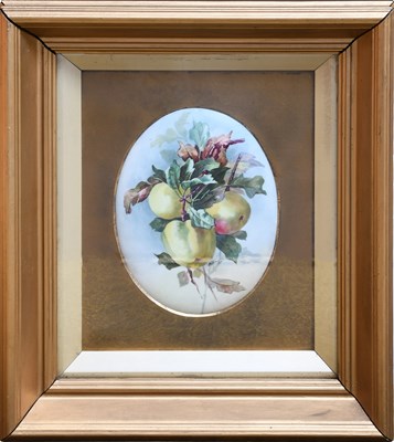 Lot 133 - A Wright (English School): A Porcelain Plaque,...