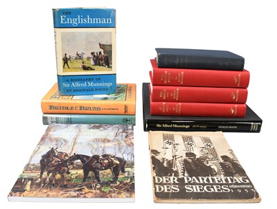 Lot 188 - Munnings (Sir Alfred), [autobiography], 3...
