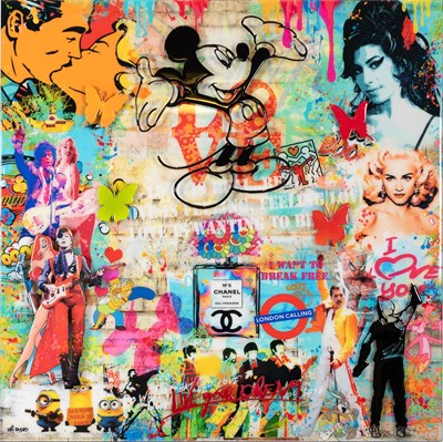 Lot Uri Dushy (b.1963) Israeli "Live your dream...