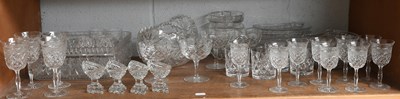 Lot 44 - A Quantity of Assorted Crystal and Cut Glass,...