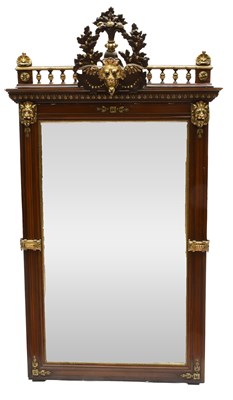 Lot 508 - A Parcel Gilt and Simulated Rosewood...