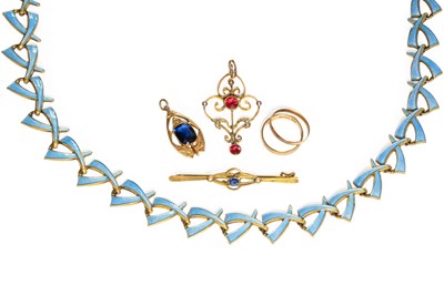Lot 140 - A Quantity of Jewellery, comprising of a 9...