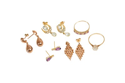 Lot 156 - A Small Quantity of Jewellery, comprising of a...