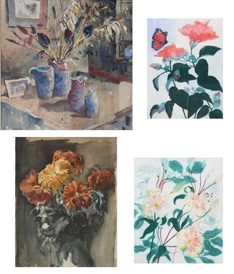 Lot 292 - Graham Duckmanton (b.1946) Still life with...