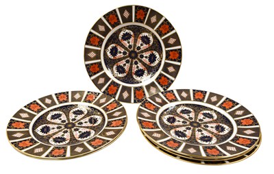 Lot A Set of Six Royal Crown Derby Porcelain...