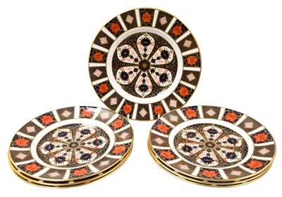 Lot A Set of Six Royal Crown Derby Porcelain...