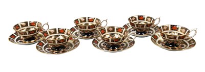 Lot A Set of Six Royal Crown Derby Porcelain...