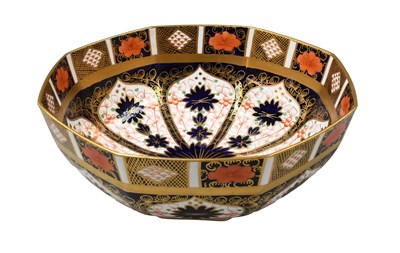 Lot A Large Royal Crown Derby Porcelain Bowl, of...