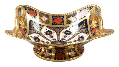 Lot A Royal Crown Derby Porcelain Twin-Handled...