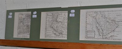 Lot 414 - Three maps after H. Moll; Africa; Persia Agreable to Modern History; Arabia Agreable to Modern...