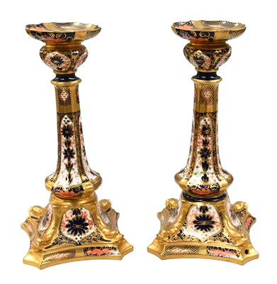 Lot A Pair of Royal Crown Derby Porcelain...