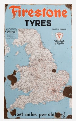 Lot 167 - FIRESTONE TYRES MADE IN ENGLAND THE MARK OF...