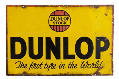 Lot 157 - DUNLOP STOCK DUNLOP THE FIRST TYRE IN THE...