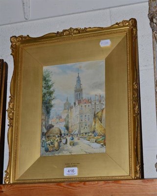 Lot 416 - Cryil Hardy watercolour ' A View in Holland'