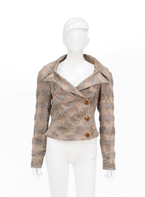 Lot A Vivienne Westwood Red Label Grey Tartan...