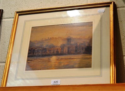 Lot 426 - Henry Moore, watercolour, 'Dartmouth'