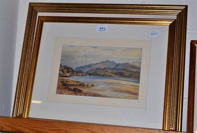 Lot 441 - Two watercolours by Alfred Young Nutt (1847-1924)