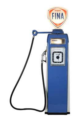 Lot 175 - An Avery-Hardoll 101 Petrol Pump, in blue and...
