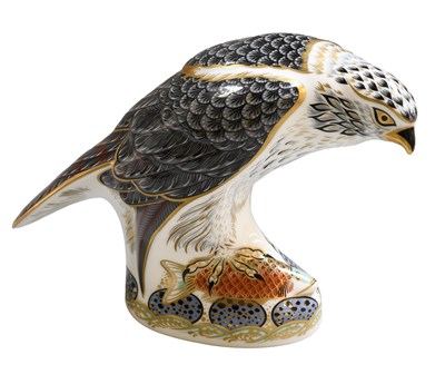 Lot A Royal Crown Derby Porcelain Paperweight,...