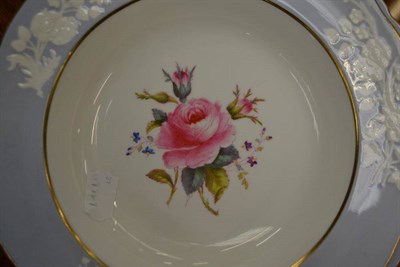 Lot 57 - A Copeland Spode China Dinner Service, early 20th century, decorated with rose sprays and sprigs in