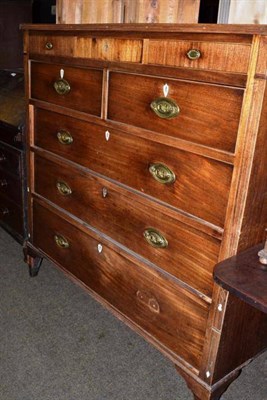 Lot 479 - Mahogany chest of drawers