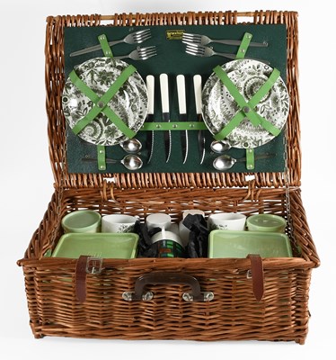 Lot 30 - A Braxton Wicker Picnic Set, for four people,...