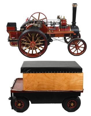Lot 105 - Steam Traction World 2" Scale Burell Traction Engine