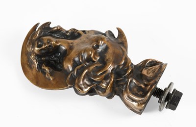 Lot 19 - A Brass Accessory Car Mascot ‘Girl by...