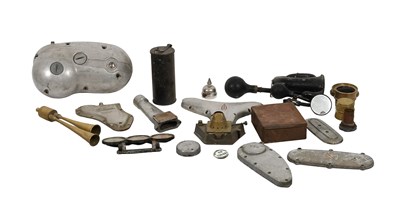 Lot 88 - A Box of 1920’s and Later Motorcycle Spares,...