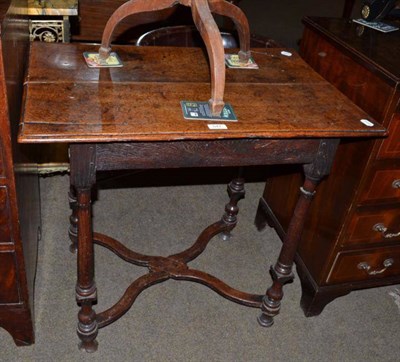 Lot 547 - 17th/18th century side table