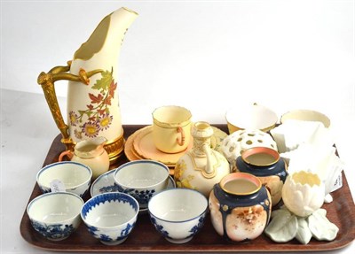 Lot 62 - A collection of 18th 19th and 20th century Royal Worcester, Hadleys Worcester, Graingers Worcester