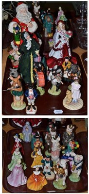 Lot 76 - Collection of assorted Beswick and Doulton figures including pig band