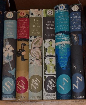 Lot 120 - Collins New Naturalists - six titles from the series, all in dust wrappers