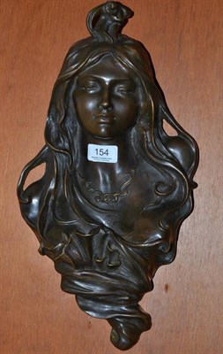 Lot 154 - Art Nouveau style plaque