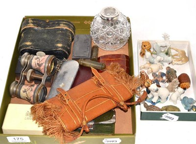 Lot 175 - Box of Wade Whimsies and box of collector's items