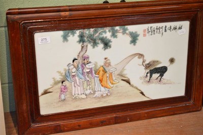 Lot 275 - Early 20th century Chinese panel