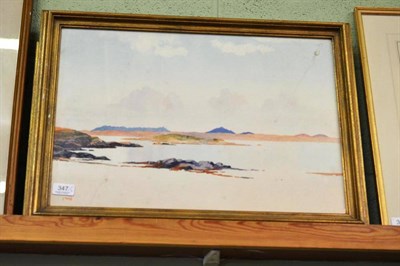 Lot 347 - Pair of coastal prints and another