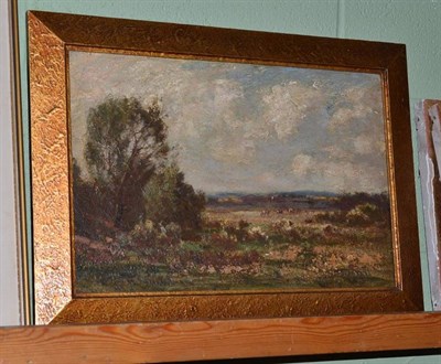 Lot 355 - William Rushton, Netherside nr Longton Border, indistinctly signed and inscribed verso, oil on...