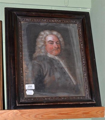 Lot 358 - An 18th century oil, portrait of a gentleman, ancestor of the Humphrey family