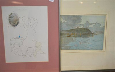 Lot 388 - Nelson Dawson, and a quantity of assorted pictures and prints