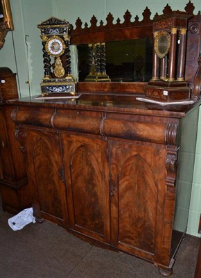 Lot 403 - Early Victorian mahogany chiffonier