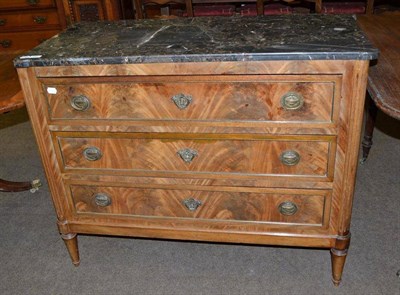 Lot 440 - Marble top chest