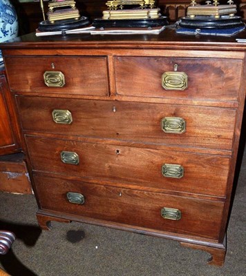 Lot 450 - Georgian mahogany chest