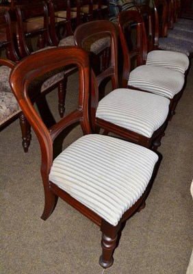 Lot 462 - Four Victorian chairs