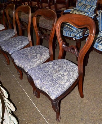 Lot 463 - Four Victorian chairs