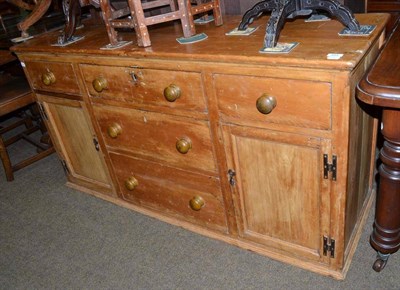 Lot 494 - Victorian pine sideboard