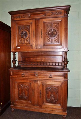 Lot 507 - 19th century French walnut dresser