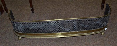 Lot 510 - Brass fender